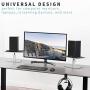 VIVO Universal Height Adjustable Ergonomic Computer Monitor and Laptop Riser Tabletop Desk Stand STAND-V000S