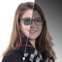 Blue Light Blocking Glasses, Photochromic Gray Sunglasses, Anti Eyestrain, Computer Reading Glasses, for Women/Men