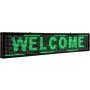 VEVOR Led Sign 40'' x 8'' Digital Sign Green Color Indoor with high Resolution P10 Led Scrolling Display Programmable by PC & WiFi & USB for Advertising