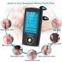 Tens Unit Muscle Stimulator 16 Massage Mode, Rechargeable Tens EMS Unit Machine Electric Pulse Massager with 10 Pads for Pain Relief, Body Building, Neck, Shoulder, Back, Leg, Sciatica Pain Relief