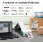 Jiose Label Printer for Shipping Packages, Portable Thermal Label Printer, Commercial Grade Direct High Speed Barcode Printer Labels, Compatible with Etsy, Ebay, Amazon, UPS, etc