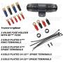 TOPSTRONGGEAR 4 Gauge Amp Kit True 4 AWG Amplifier Installation Wiring Amp Kit Install Cables