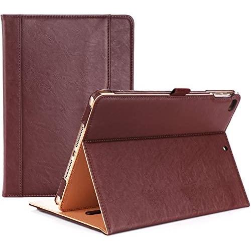 ProCase iPad 9.7 Case (Old Model) 2018 iPad 6th Generation / 2017 iPad 5th Generation Case - Stand Folio Cover Case for Apple iPad 9.7 inch, Also Fit iPad Air 2 / iPad Air –Brown
