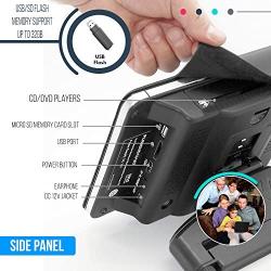 Universal Car Headrest Mount Monitor - 10.5 Inch Vehicle Multimedia CD DVD Player - Smart Audio Video Entertainment System w/HDMI & Hi-Res TV LCD Screen - Includes Mounting Bracket - Pyle PLHRDVD103