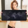Large Gaming Mouse Map Pad with Nonslip Base|Extended XXL Size, Heavy|Thick, Comfy, Foldable Mat for Desktop, Laptop, Keyboard, Consoles & More|Enjoy Precise & Smooth Operating Experience