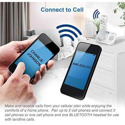VTECH VS112-27 DECT 6.0 Bluetooth 2 Handset Cordless Phone for Home with Answering Machine, Call Blocking, Caller ID, Intercom and Connect to Cell (Silver & White)