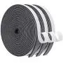 Foam Seal Tape-3 Rolls, 1/2 Inch Wide X 1/8 Inch Thick High Density Foam Strip Self Adhesive Neoprene Rubber Door Weather Stripping Insulation Foam Window Seal Total 50 Feet Long (16.5ft x 3 Rolls) Foam Seal Tape-3 Rolls, 1/2 Inch Wide X 1/8 Inch Thick High Density Foam Strip Self Adhesive Neoprene Rubber Door Weather Stripping Insulation Foam Window Seal Total 50 Feet Long (16.5ft x 3 Rolls)