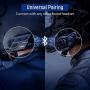 LEXIN 1pcs ET-COM Helmet Bluetooth Headset, Waterproof Motorcycle Communication Systems with DSP CVC Noise Cancelling,1200m Rider-to-Rider Intercom for ATV Snowmobile Ski