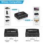 NEWCARE 4K HDMI Splitter 1 in 3 Out, 1×3 HDMI Splitter Support 4Kx2K, 1080P, 3D, HDR, DTS/Doby-TrueHD for Xbox PS4 PS3 Fire Stick Roku Blu-Ray Player Apple TV(HDMI Cable Included)