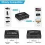 NEWCARE 4K HDMI Splitter 1 in 3 Out, 1×3 HDMI Splitter Support 4Kx2K, 1080P, 3D, HDR, DTS/Doby-TrueHD for Xbox PS4 PS3 Fire Stick Roku Blu-Ray Player Apple TV(HDMI Cable Included)
