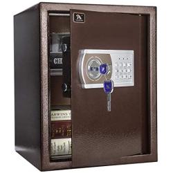 TIGERKING Security Digital Lock Box Safe Home Keypad Safe - 1.8 Cubic Feet