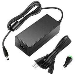 SHNITPWR 24V 3A DC Power Supply Adapter AC 100V~240V to DC 24 Volt 3 Amp 72W Converter Transformer 5.5x2.5mm Plug for 5050 3528 LED Strip Light 3D Printer LED Driver CCTV Security System LCD Monitor