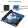 VicTsing Gaming Mouse Pad with Stitched Edges, Premium-Textured Mouse Mat Pad, Non-Slip Rubber Base Mousepad for Laptop, Computer & PC, 10.2×8.3×0.08 inches, Galaxy