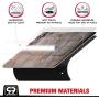 Multipurpose Office Desk Pad and Computer Desk Mat - Waterproof Office Desk Mat and Desk Blotter Pad - Home Office Accessories (Large (35.5'' x 17.5'') (Barnwood Brown)