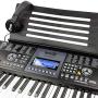 RockJam 61 Key Keyboard Piano With LCD Display Kit, Keyboard Stand, Piano Bench, Headphones, Simply Piano App & Keynote Stickers