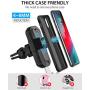 Wireless Car Charger, CHGeek 10W Qi Fast Charging Auto Clamping Car Mount Windshield Dashboard Air Vent Phone Holder for iPhone 11 11 Pro Max Xs MAX XS XR X 8+, Samsung Galaxy S10+ S9+ S8 Note 9, etc