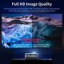 LCD Movie Projector, SAMMIX 5000 Lux 1080P and 200'' Screen Supported Video Projector for Home Theater, Compatible with TV Stick, Laptop, PS4, HDMI, VGA, TF, AV and USB (White) LCD Movie Projector, SAMMIX 5000 Lux 1080P and 200'' Screen Supported Video Projector for Home Theater, Compatible with TV Stick, Laptop, PS4, HDMI, VGA, TF, AV and USB (White)