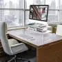 Egchi Clear Acrylic Monitor Stand 2 Tier, 5.5 Inches High Monitor Riser, Desk Organizer Shelf for Multi Media Computer PC Storage Laptop Egchi Clear Acrylic Monitor Stand 2 Tier, 5.5 Inches High Monitor Riser, Desk Organizer Shelf for Multi Media Computer PC Storage Laptop