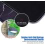 Large Extended Gaming Mouse pad with Stitched Edges,Large Mouse mat,Non-Slip Rubber Base,Waterproof Keyboard Pad,Desk Pad for Premium-Textured,3mm Thick Home Office Gamer Desk mat,800x400,Black Marble