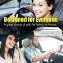 VECLESUS VC1 Car License Plate Backup Camera Rear View Camera Car Reversing Camera Wide Viewing Angle Night Vision RCA Adapter Wired Rear View Camera for Car Sedan SUV Pickup Truck Minivan