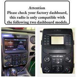 LINKSWELL Gen IV T-Style 12.1 Inch Radio Replacement for F150 2013 to 2014 GPS Navigation Android Head Unit Multimedia Player Bluetooth/USB/AUX/WiFi Car Stereo TS-FDOP12-1RR-4A