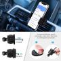 Car Vent Phone Mount, AONKEY Cell Phone Holder Adjustable Hook Clip Cradle Universal for All Smartphones Include iPhone 11 Pro/11 Pro Max/XR/XS/XS Max/X/8/7, Galaxy S9/S10/S10 Plus Note 9/Note 10 Plus