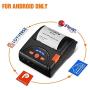 MUNBYN Android Mini Receipt Printer with Carry Case, 58mm Portable Bluetooth Mobile Thermal Printer, High Print Speed and ESC/POS Print Commands Set (Renewed)
