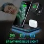 WAITIEE 3 in 1 Wireless Charger,Qi-Certified 15W Fast Charging Station for Apple iWatch Series SE/6/5/4/3/2/1,AirPods, Compatible with iPhone 12/11 Series/XS MAX/XR/XS/X/8/8 Plus/Samsung (Black) WAITIEE 3 in 1 Wireless Charger,Qi-Certified 15W Fast Charging Station for Apple iWatch Series SE/6/5/4/3/2/1,AirPods, Compatible with iPhone 12/11 Series/XS MAX/XR/XS/X/8/8 Plus/Samsung (Black)