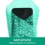 Fuxury Green Anti-Static Bubble Cushioning Wrap Roll Air Bubble Roll 2 Rolls 72 Feet Total,Perforated Every 12'',Included 20 Fragile Sticker Labels for Packaging Moving Shipping Boxes Supplies