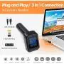 Tera 2D Barcode Scanner with Display Screen & Charging Base Patent No. 007825195-0003 1D 2D QR Bar Code Reader Work with Bluetooth & 2.4G Wireless for Warehouse Inventory