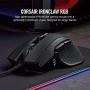 Corsair Ironclaw RGB - FPS and MOBA Gaming Mouse - 18,000 DPI Optical Sensor - Backlit RGB LED, Black