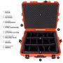 Nanuk 945 Waterproof Hard Case with Padded Dividers - Orange