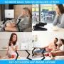 Desk York Laptop Holder for Bed/Recliner/Sofa- Birthday Gifts for Women, Man, Mom, Dad, Student, Friend- Couch Lap Top Desk- Facetime & Zoom Computer Table, 2 Built-in Fans/Mousepad&USB-Aluminum-Black