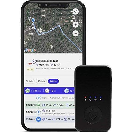 PrimeTracking Personal GPS Tracker- Mini, Portable, Track in Real Time - 4G LTE - SOS Button - Locator Tracking Device - for Kids, Spouses, Seniors, Pets, Cars, Trucks, Travel - Subscription Required