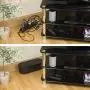 D-Line Cable Management Box | Hide and Conceal Power Strips and Electrical Cords from TVs, Computers, and Desks | Cord Organizer Made from Electrically Safe ABS Material (Large, Black)