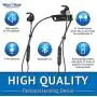 BeHear NOW: Digital Personal Hearing Amplifier for Mild-to-Moderate Hearing Loss, Rechargeable Battery, Bluetooth Connection. Self-Tunable, Enhances Hearing for Live Speech, Mobile Calls, TV Watching.