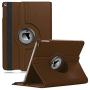 CenYouful iPad Case Fit 2018/2017 iPad 9.7 6th/5th Generation - 360 Degree Rotating iPad Air Case Cover with Auto Wake/Sleep Compatible with Apple iPad 9.7 Inch 2018/2017 (Brown)