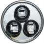 GE Genteq Capacitor round 35/3 uf MFD 370 volt 97F9472 (replaces old GE# 97F9472BZ2 & Z97F9472), 35 + 3 MFD at 370 volts