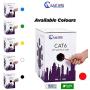 CAT6 Plenum Cable 1000ft (CMP) | Easy to Pull Fluke Tested Plenum Rated Wire | 23AWG Solid 550MHz, 4Pair 10Gigabit UTP Internet Cable, Available in Multi Colors (Red)