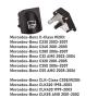 Jaronx 2PCS Driver Window Switch Button Covers for Mercedes Benz,Power Window Master Switch Repair Button Caps Button for Mercedes Benz C-Class W203 C230 C280 C320 C350, CLK-Class W208 CLK320 CLK430