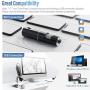 Wireless Digital Microscope, Skybasic 50X to 1000X WiFi Handheld Zoom Magnification Endoscope Camera Magnifier 1080P FHD 2.0 MP 8 LED Compatible with Android and iOS Smartphone or Tablet, Windows Mac