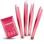 VARWANEO 4 PCS Eyebrow Tweezers for Women, Professional Precision Slant and Pointed Tip Tweezers Set Eyebrow Plucker Tools for Ingrown Hair, Hair Removal Tweezers with Leather Travel Case(rose red) VARWANEO 4 PCS Eyebrow Tweezers for Women, Professional Precision Slant and Pointed Tip Tweezers Set Eyebrow Plucker Tools for Ingrown Hair, Hair Removal Tweezers with Leather Travel Case(rose red)