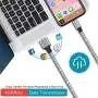 TAKAGI iPhone Charger, Lightning Cable 3Pack 6FT Nylon Braided Fast Charging High Speed Data Sync Transfer Cord Power Connector Compatible with iPhone 12 11 Pro Max XS XR X 8 7 Plus for iPad