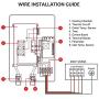 Camplux Electric Tankless Water Heater, TE18 18 KW Household Point-of-Use Water Heater, Residential Electric Water Heater with Digital Display and Remote Control, 240V, Black