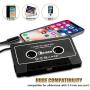 Reshow Cassette to Aux Adapter with Stereo Audio, Premium Car Audio Cassette Adapter with 3.5mm Headphone Jack