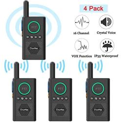 Chunhee Wireless Intercom System for Elderly/Kids, 16 Channel Home Intercom System Room to Room Two-Way Communication, 1.5 Miles Long Range Intercom System for Home/Office/Camping/Hiking/Vacation