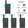 Chunhee Wireless Intercom System for Elderly/Kids, 16 Channel Home Intercom System Room to Room Two-Way Communication, 1.5 Miles Long Range Intercom System for Home/Office/Camping/Hiking/Vacation