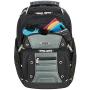 Targus Drifter II Backpack Design for Business Professional Commuter with Large Compartments, Durable Water Resistant, Hidden Zip Pocket, Protective Sleeve fits 16-Inch Laptop, Black/Gray (TSB238US)