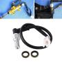 Motorcycle Hydraulic Brake Switch, Universal Brake Light Rear Light Switch Hollow Bolt (M101MM)