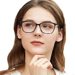ZENOTTIC Anti Blue Light Glasses Blue Light Blocking Reading Glasses Stylish Leopard Glasses Anti Eyestrain for Women